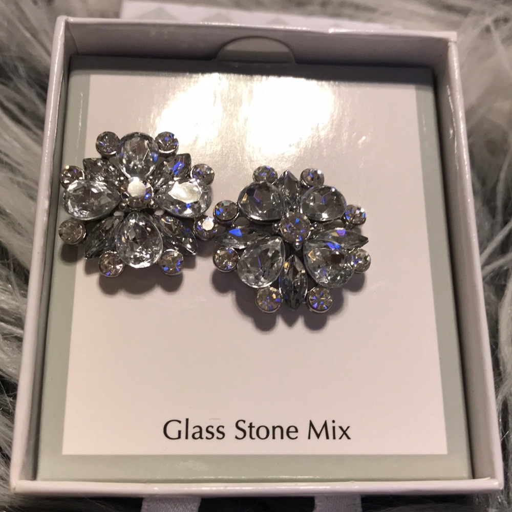 Cute silver earrings